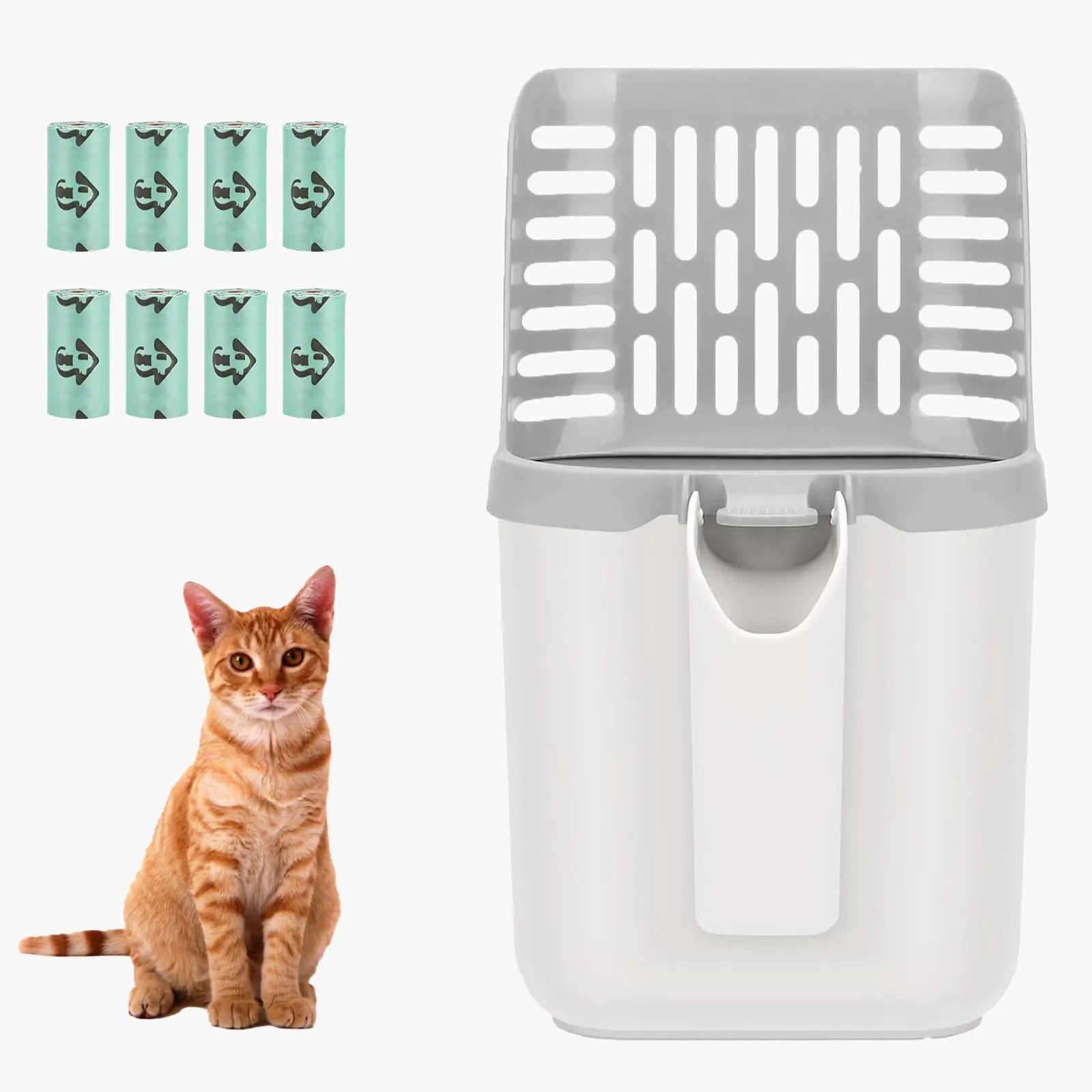 EZ-Clean Cat Litter Scooper with Bags